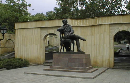 Памятник Пушкину в Ставрополе