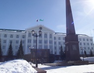 Центральная площадь города Ханты-Мансйска