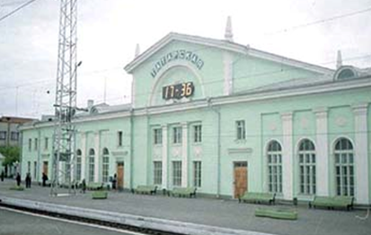 Вокзал в Татарске